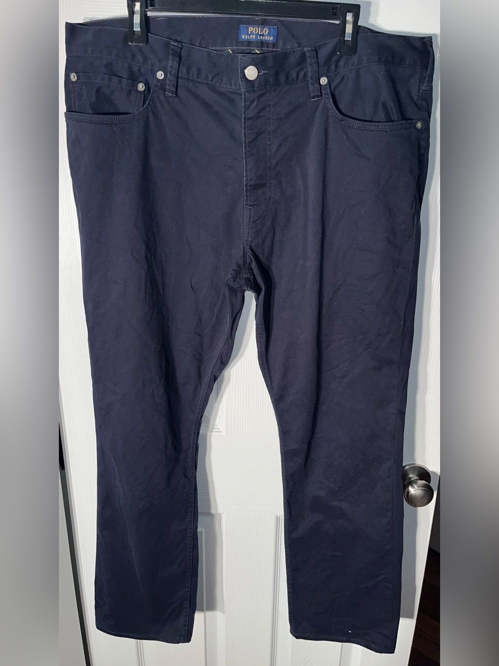 Men’s Polo Ralph Lauren The Varick Slim Straight 38 x 30 Pants 97% Cotton